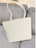 Heart Stitched Fashion Tote Bag 